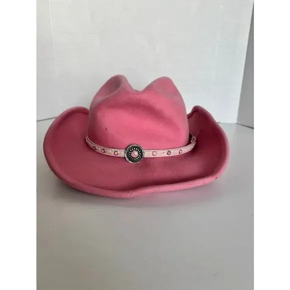 Bullhide Lil’ Pardner Pink Cowboy Hat Kids Youth NWT - Picture 13 of 14